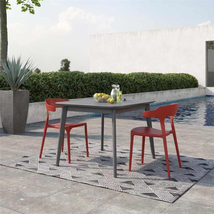 Novogratz Felix Stacking Dining Chairs & Reviews Wayfair